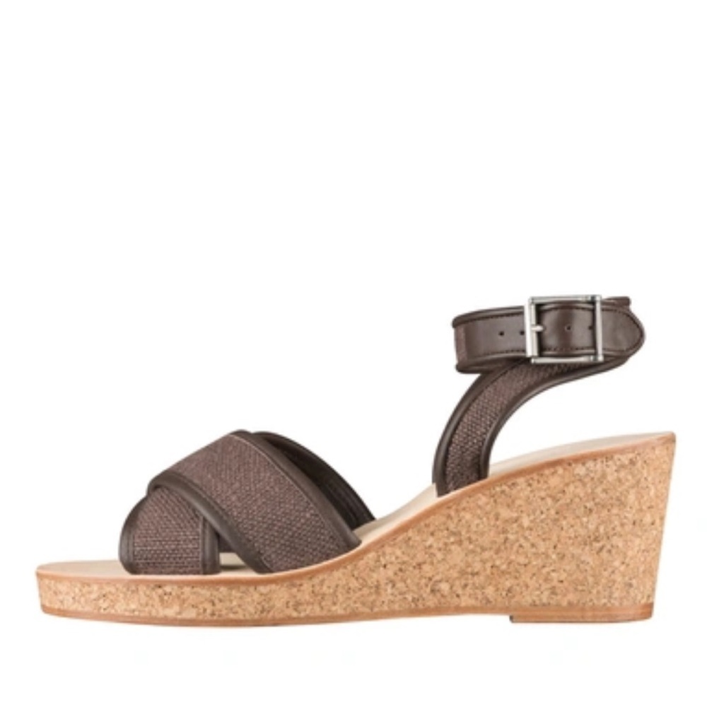 A.P.C. Judith Brides Cheville Sandals In Brown
